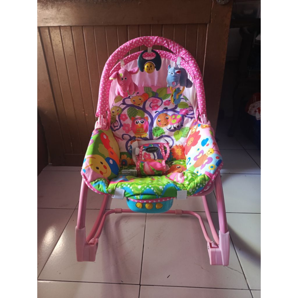 bouncer pliko ayun ayunan kursi goyang bayi