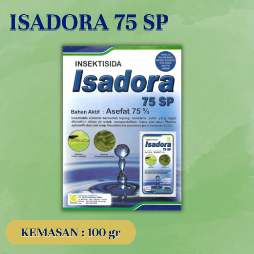 INSEKTISIDA ISADORA 75 SP ISI 100 GR