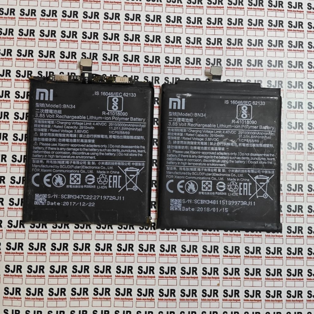 °Baterai Redmi 5a (BN34) Copotan Ori