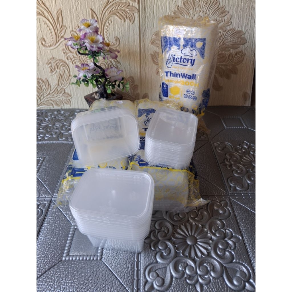 Thinwall Victory Rectangle 300ml