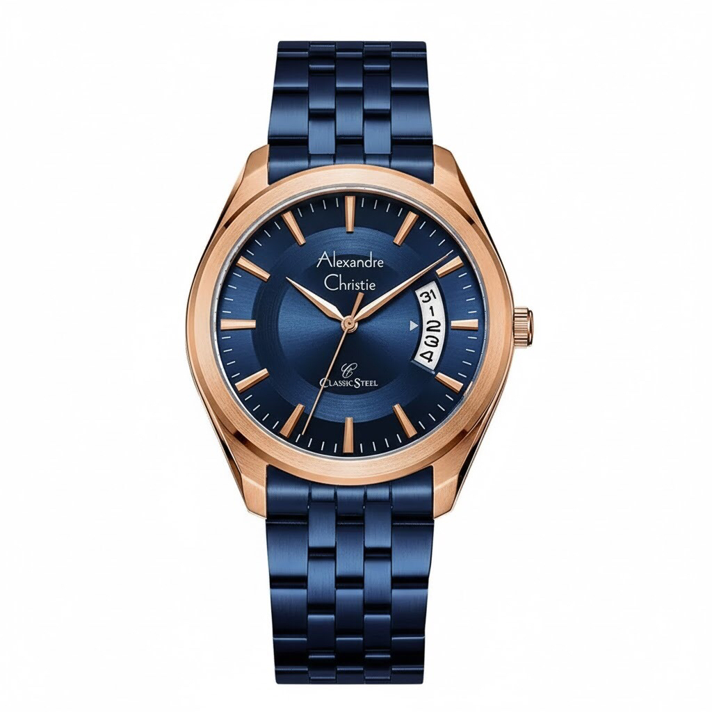 Alexandre Christie Classic Steel AC 8674 MD