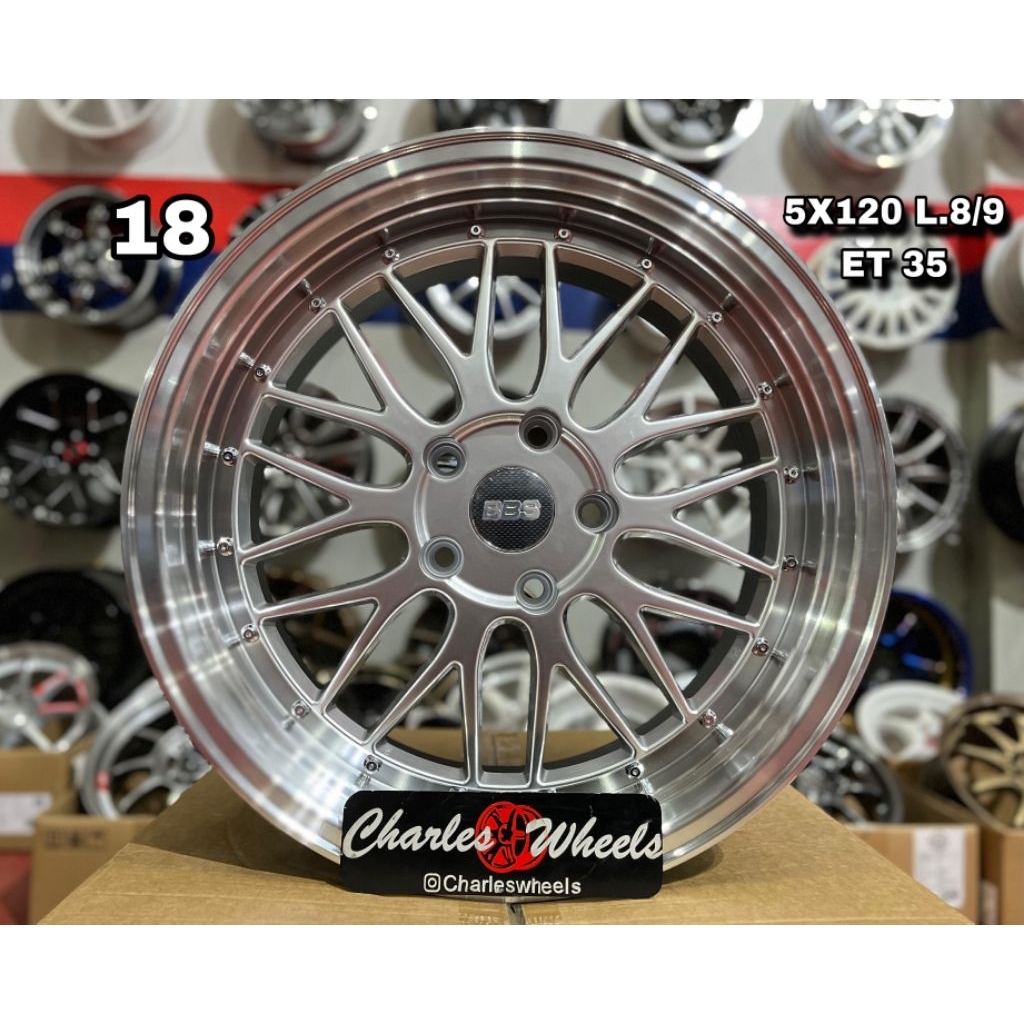 VELG BEBS LM RING 18 SILVER POLISH