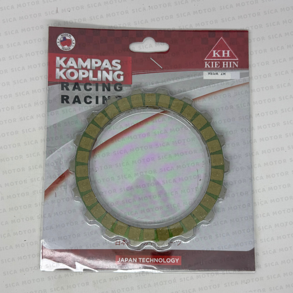 Kampas Kopling Racing VEGA ZR merk KIEHIN isi 2 plat