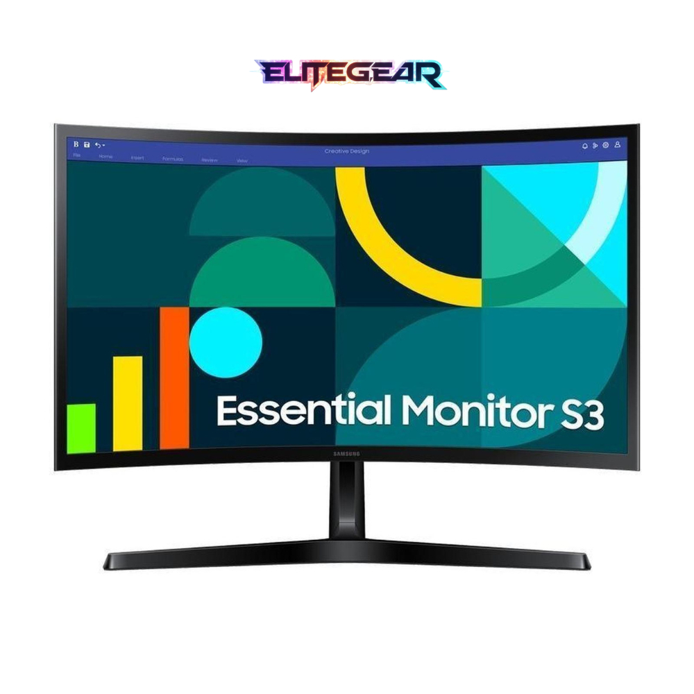 Samsung Monitor 24" S24D366 FHD 100Hz VA HDMI Curved