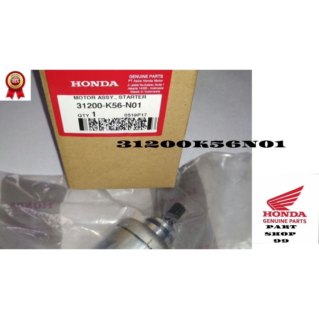 ORI-Dinamo Starter Honda Sonic 150R 31200K56N01
