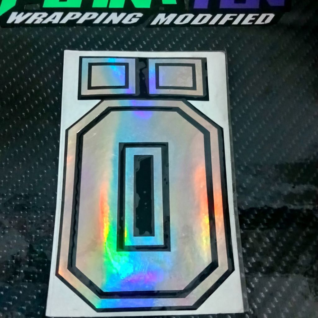 stiker cutting Ohlins shockbreaker Ohlins logo