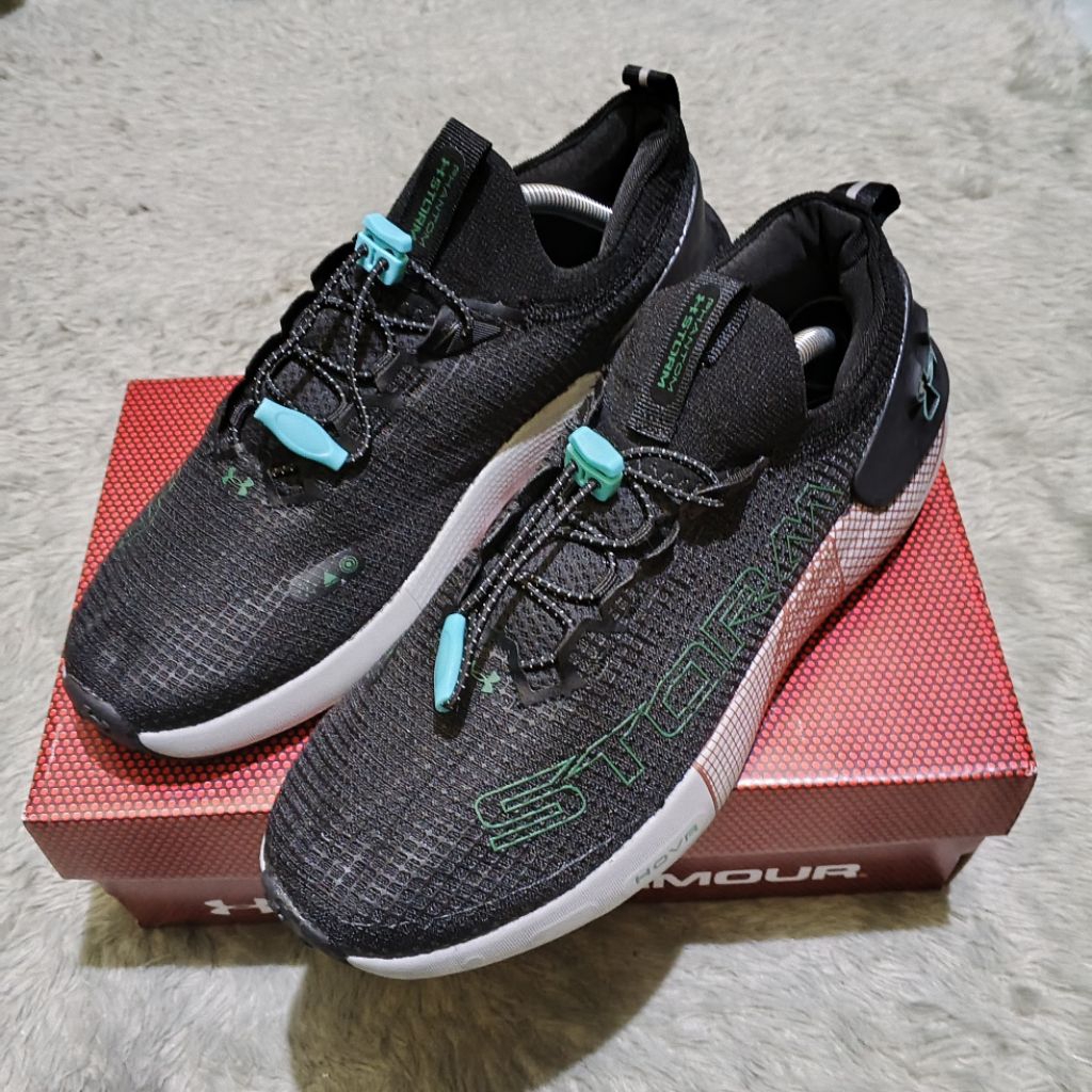 Sepatu Lari UA HOVR Phantom 3 Storm size 40 insole 25 cm