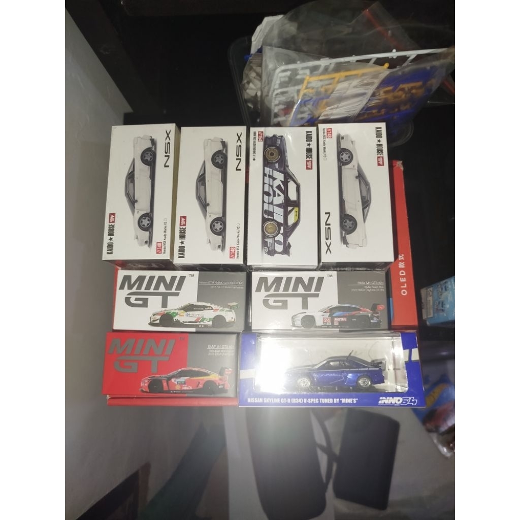 MINI GT KAIDO INNO 64 PAKET BMW M4 GT3/R34/GT500