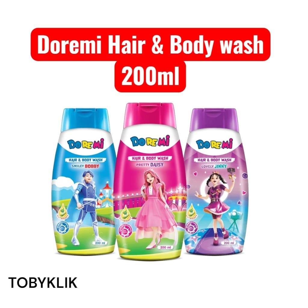 Doremi Hair & Body Wash 200ml