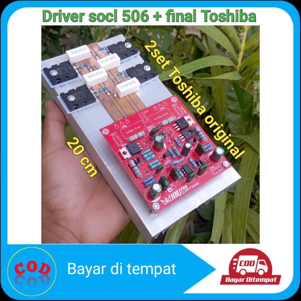Driver socl 506 + 2set final Toshiba 5200