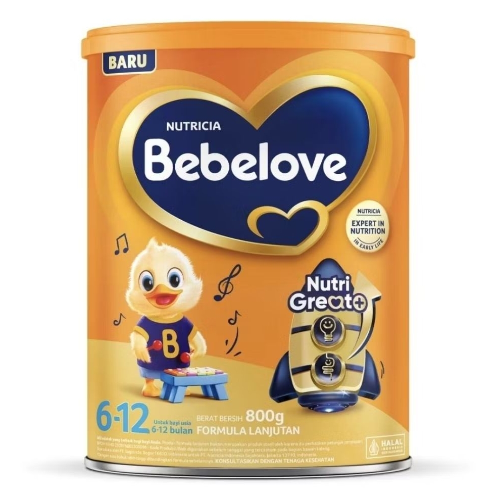 Bebelove Susu Formula Bayi Bubuk 6-12 Bulan 800 g