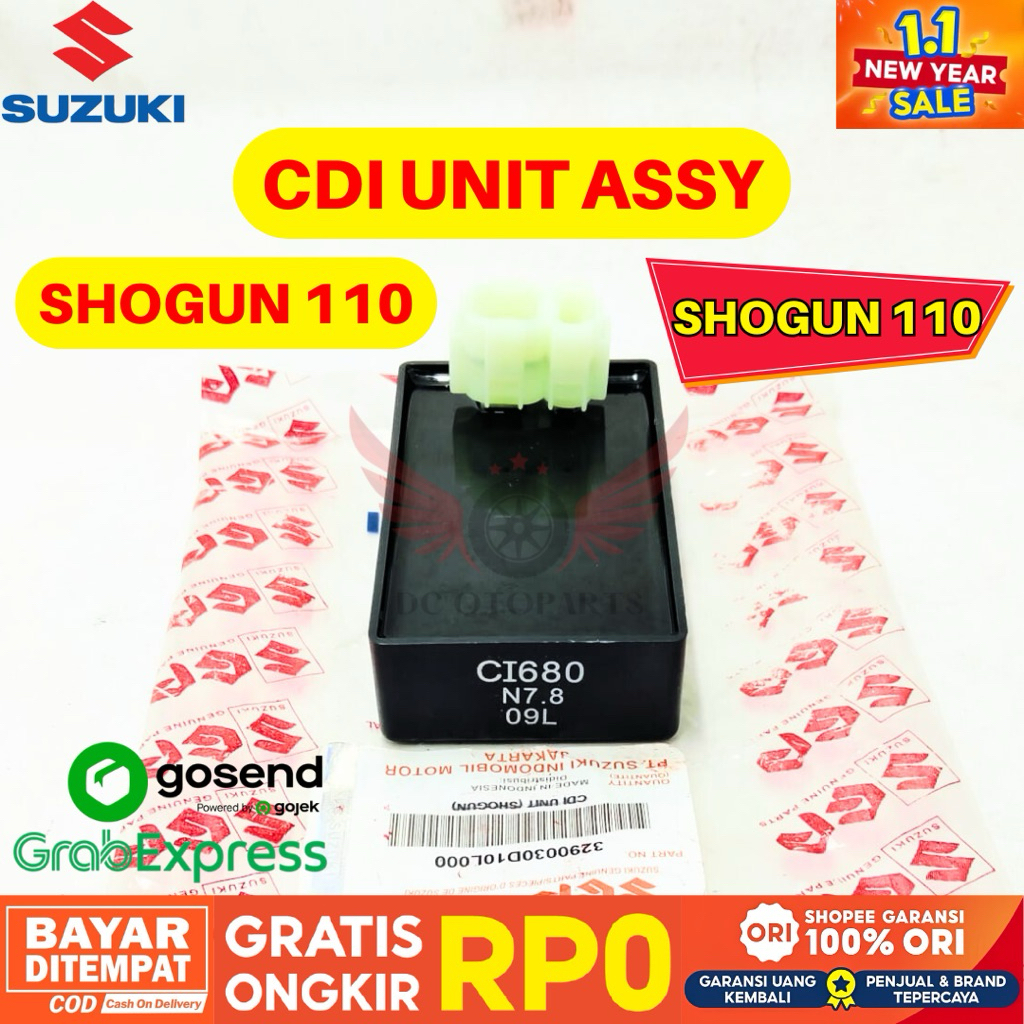 SHOGUN 110 CDI UNIT ASSY SHOGUN 110 ORIGINAL SUZUKI GENUINE PARTS, CDI ORIGINAL SHOGUN, CDI SHOGUN 1
