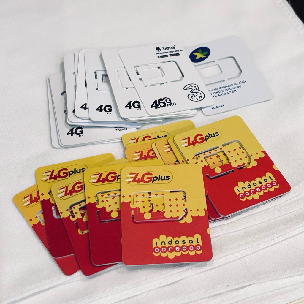 cangkang simcard kartu perdana for keyring