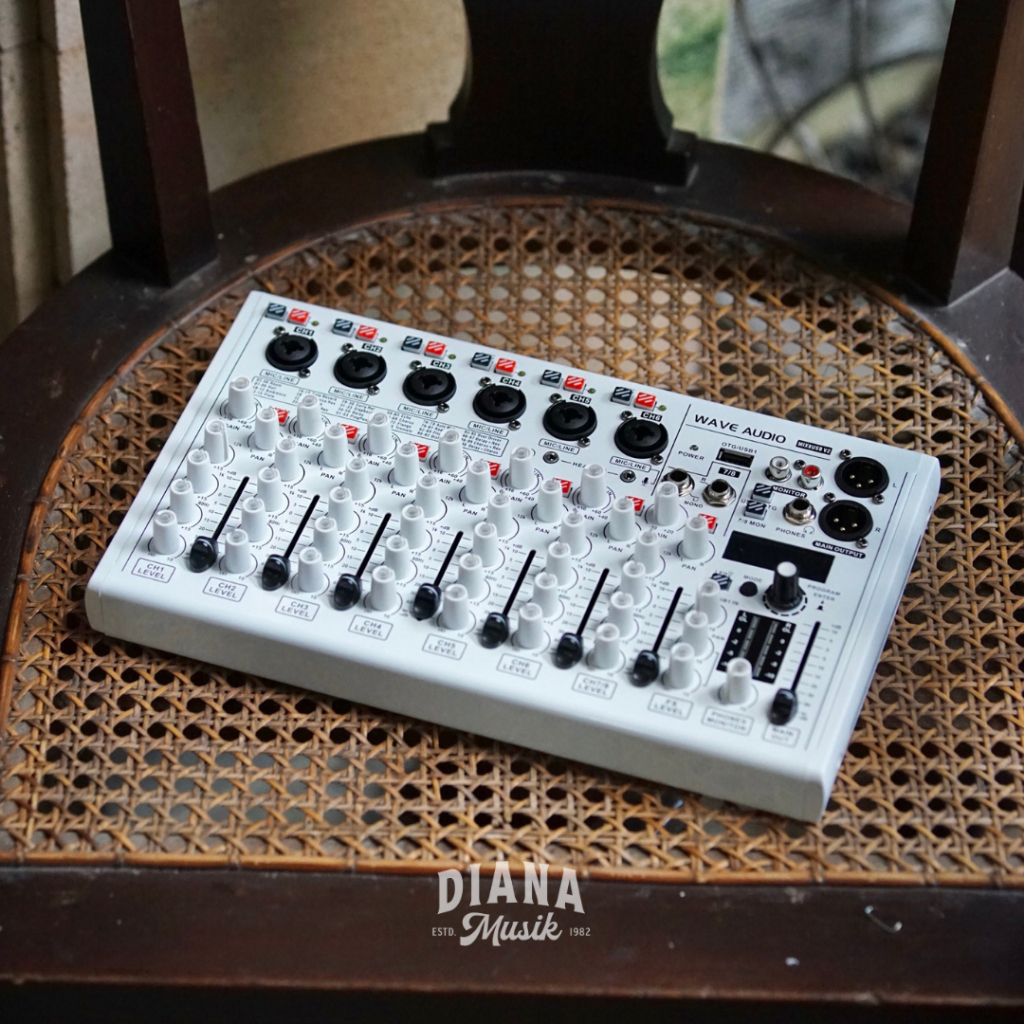 Mixer Wave Audio MIX8 / MIX 8 v2 USB