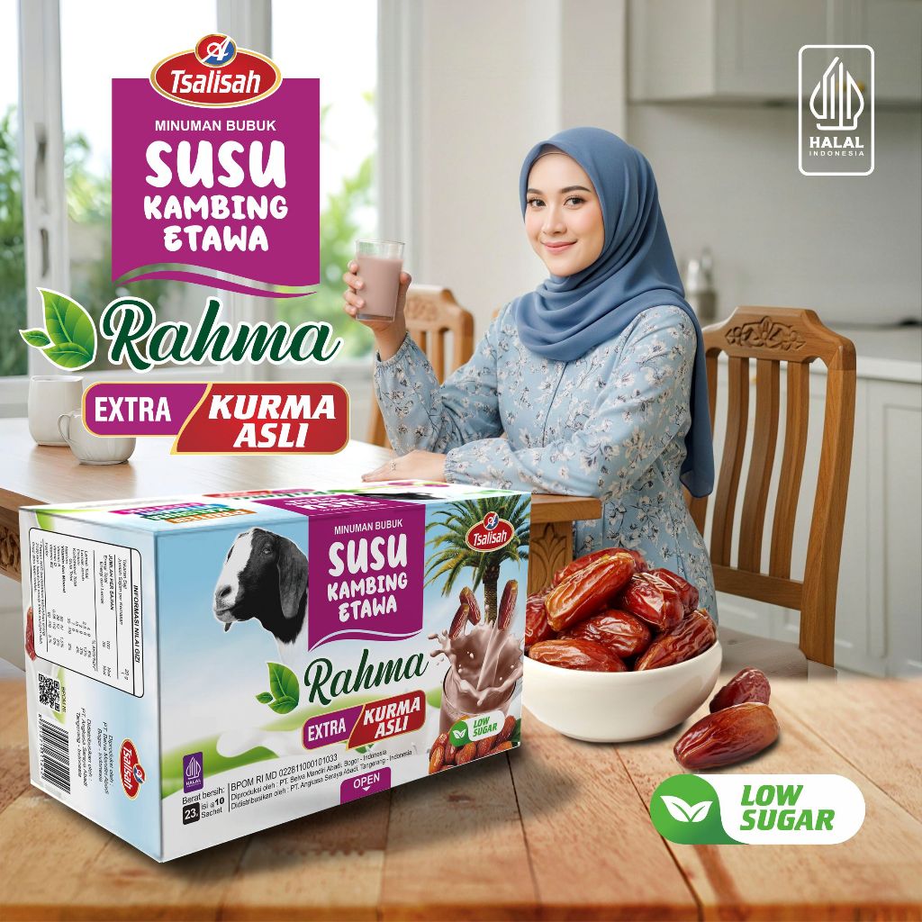 Susu kambing etawa extra kurma / susu kambing bubuk / susu kambing etawa