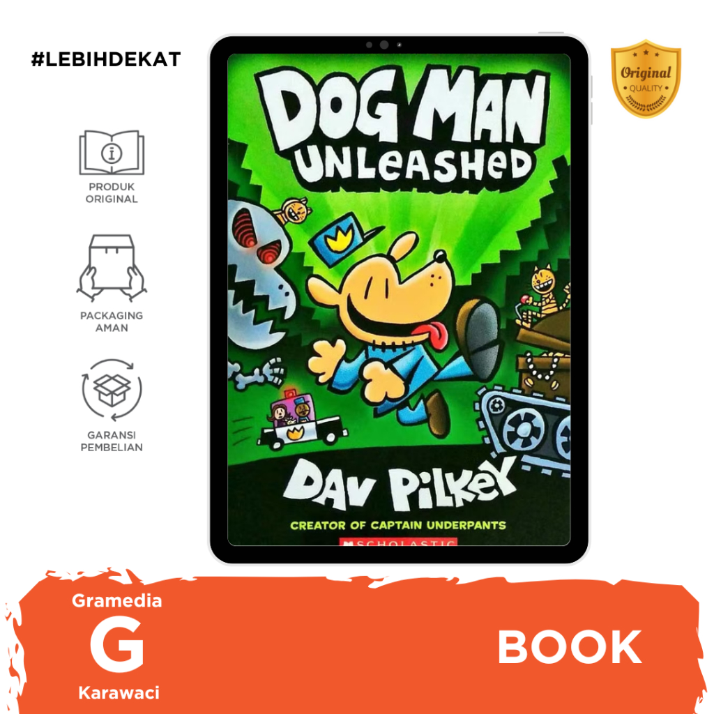 Gramedia Karawaci - Dog Man #02: Unleashed