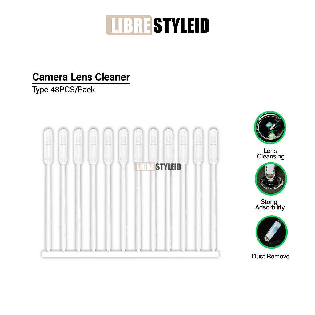 2UUL CL21 GEL PEMBERSIH Camera Lens Cleaner Synthetic Resin Gel Stick Type 48PCS/Pack