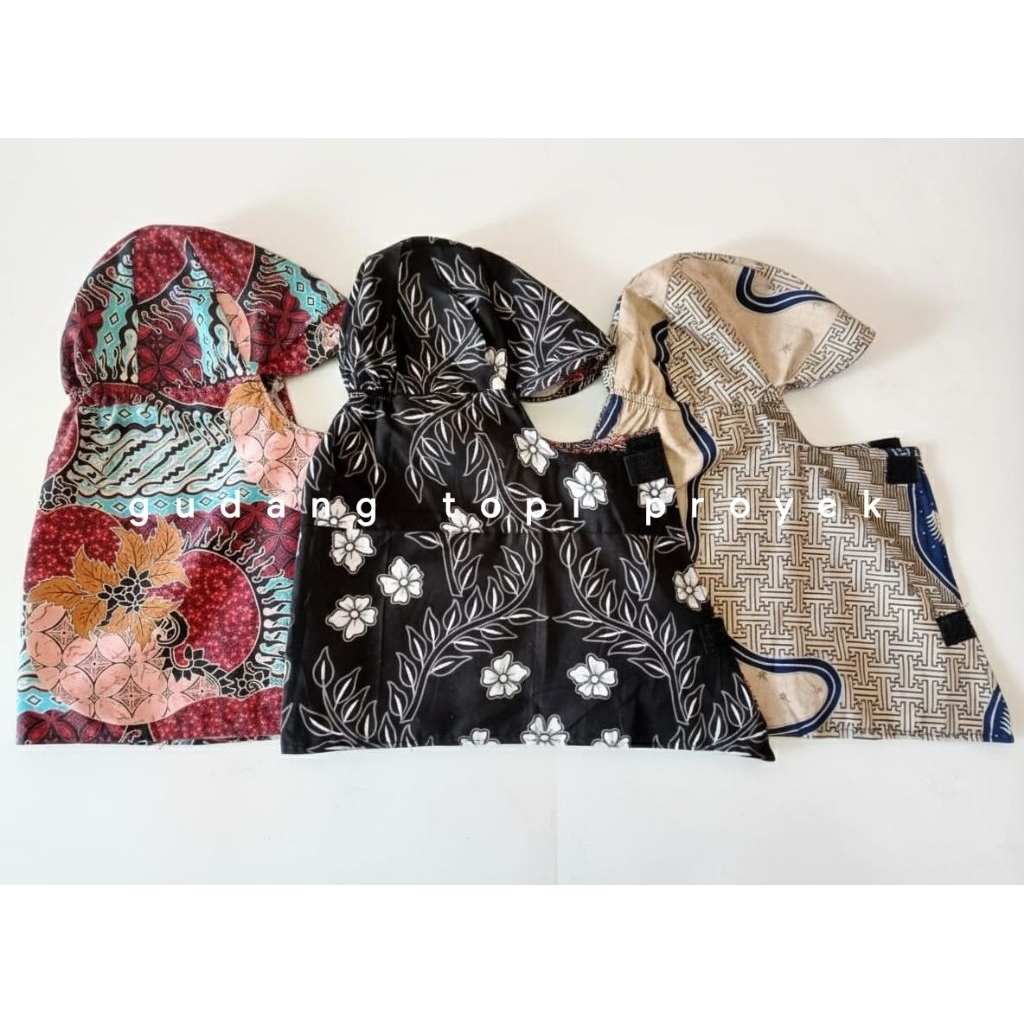TOPI PROYEK/ KERPUS SAFETY STANDAR BATIK