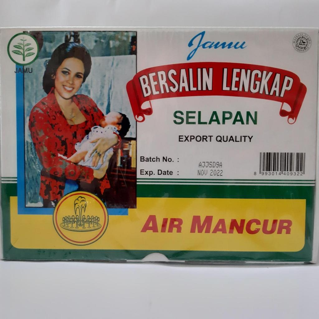 JAMU BERSALIN LENGKAP SELAPAN 40HARI (AIR MANCUR)/JAMU BERSALIN