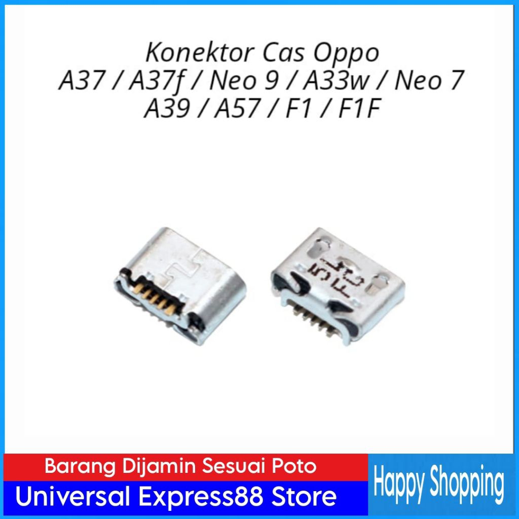 Konektor Cas Oppo A37 / A37F / A39 / A57 / F1F
