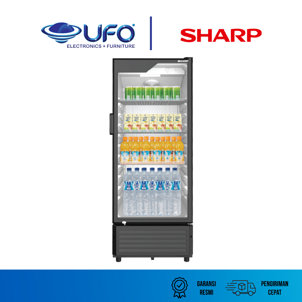 Sharp Showcase 250 Liter SCH250FS