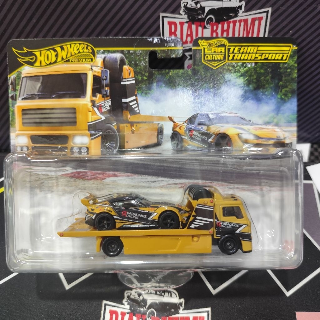 Hotwheels Team Transport Toyota GR Supra Impala Ford Capri Fleet Flyer Mustang