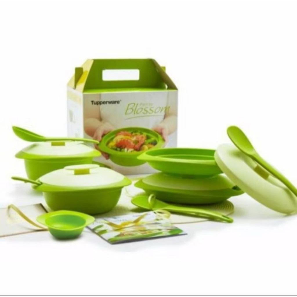 Petit Blossom Tupperware Hijau