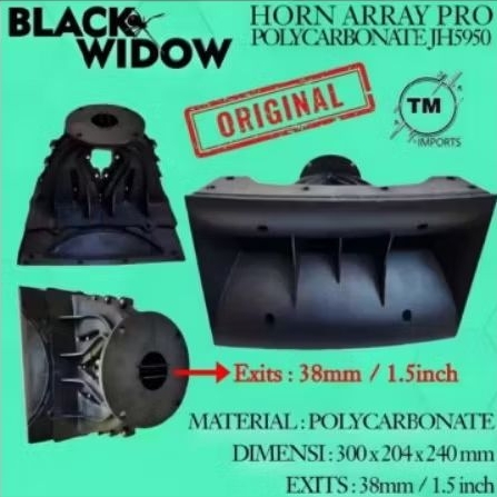 HORN TWEETER Model VERA MAYER POLYCARBONATE JH5950 - 38mm 1.5inch
