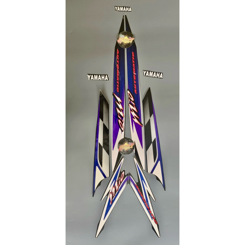 STRIPING STIKER MIO SPORTY 2004 5TL HITAM