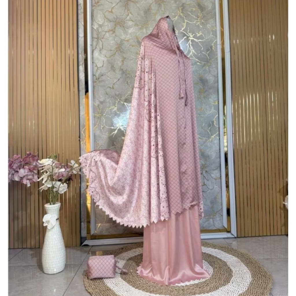 Mukena Dewasa Armania Silky Jumbo Premium