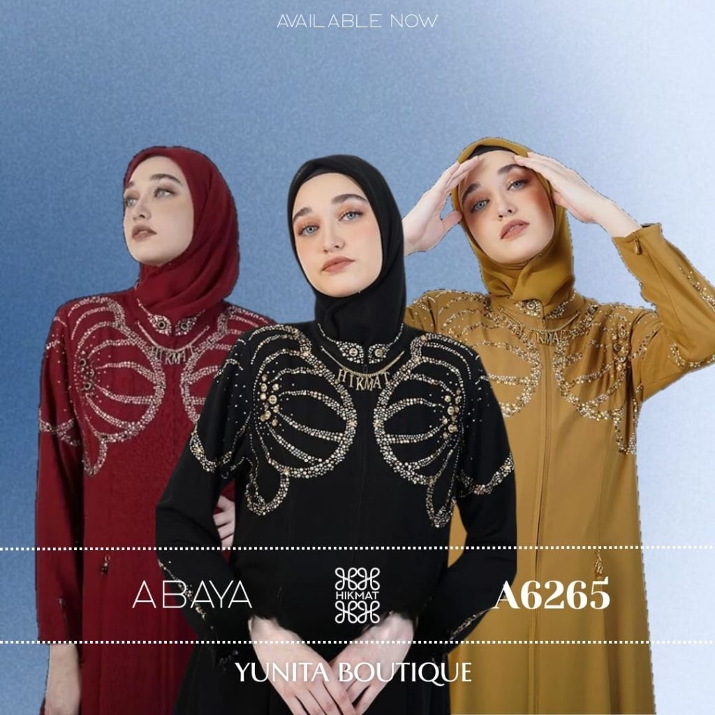 Terbaru Abaya Hikmat A6265 Terviral terlaris