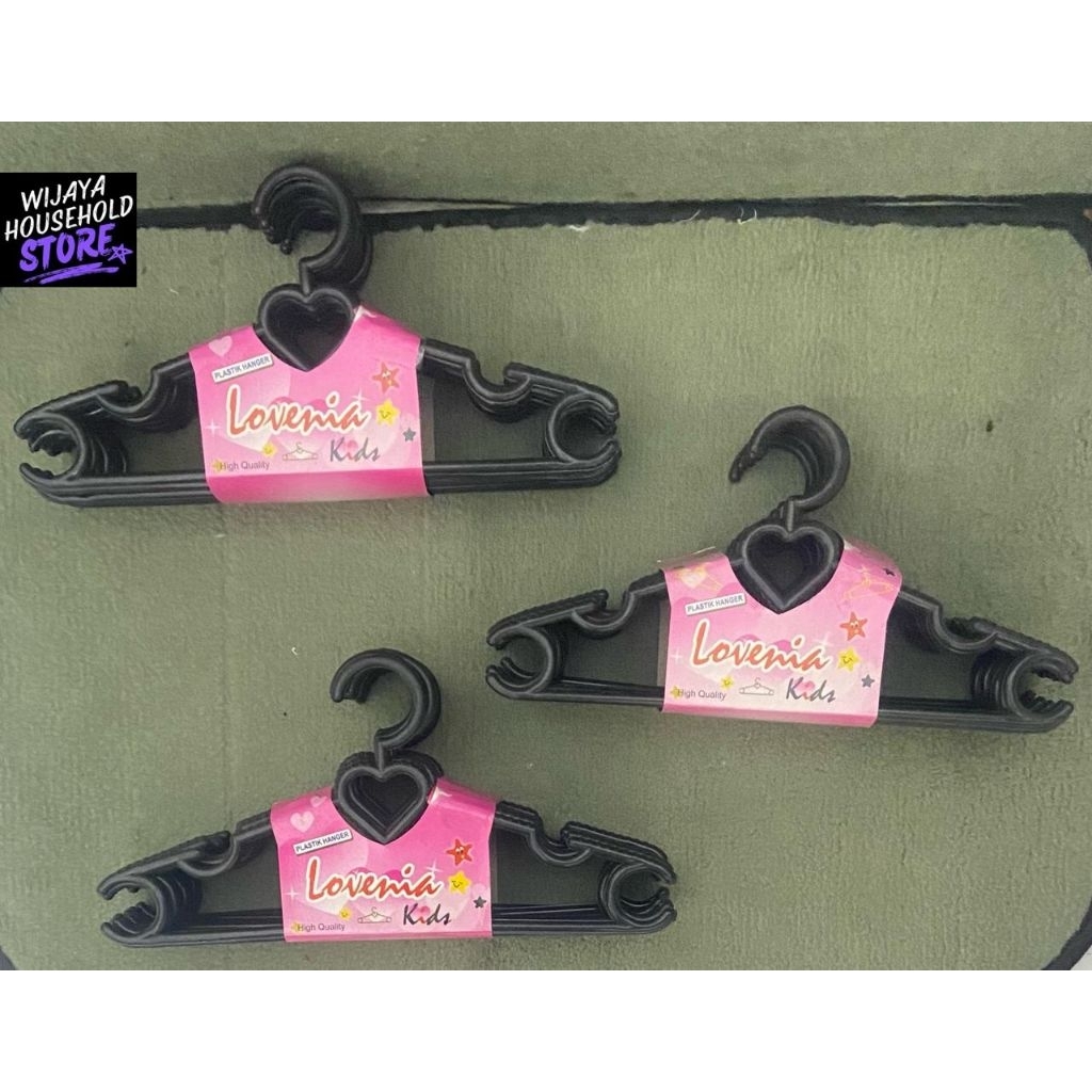 Gantungan Baju / Gantungan Baju Anak / Gantungan Baju Plastik / Gantungan Plastik Tebal