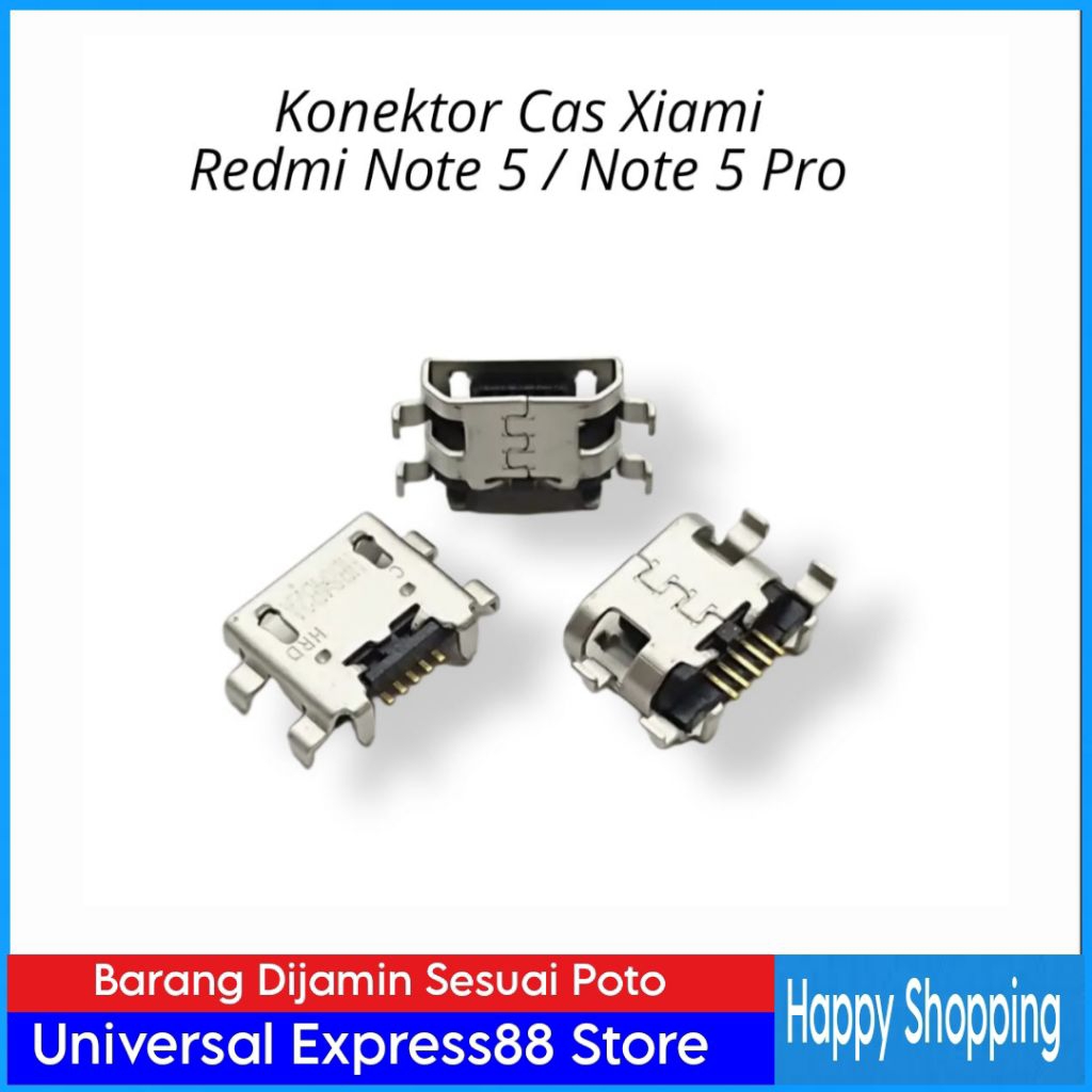 Konektor Cas Redmi Note 5 / Note 5 Pro