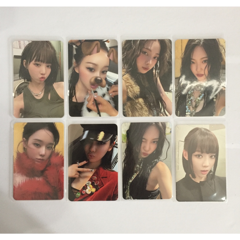 PC PHOTOCARD WINTER GOT THE BEAT STAMP ON IT BEAT VER.