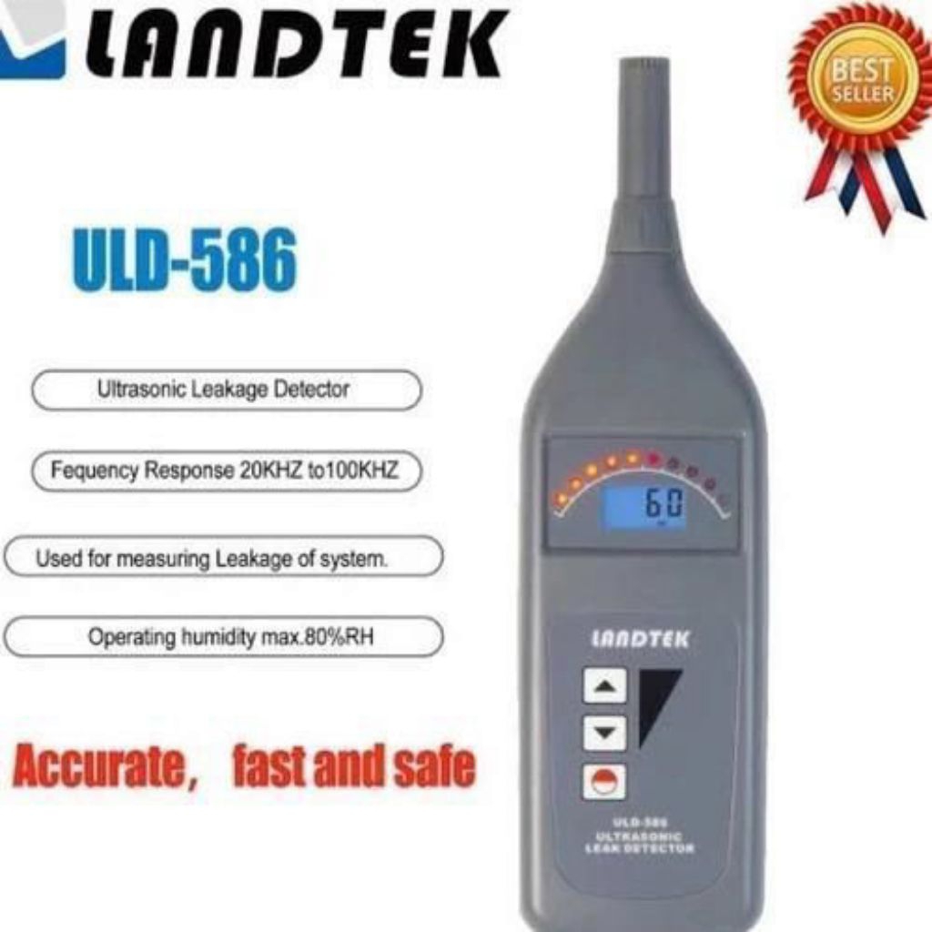 Ultrasonic Leakage Detector Gas Leak Detektor ULD-586 Pipa ULD586 Air