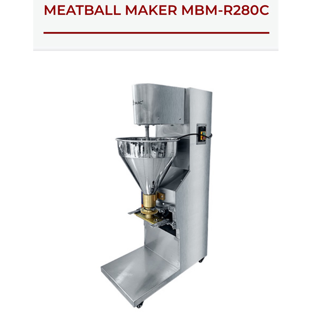 MESIN penggiling bakso / pembuat bakso / CETAK BAKSO FOMAC MBM-R280 C/ MBM R280 C/ MBMR280 / MBM R 2