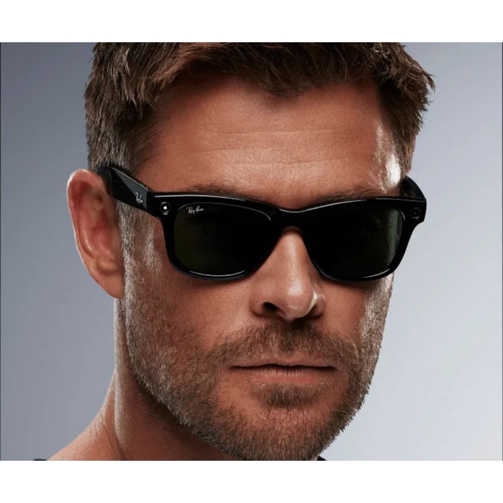 Kacamata Smart Ray-Ban Meta Wayfarer Gen 1.0 Original Bluetooth Audio Kamera