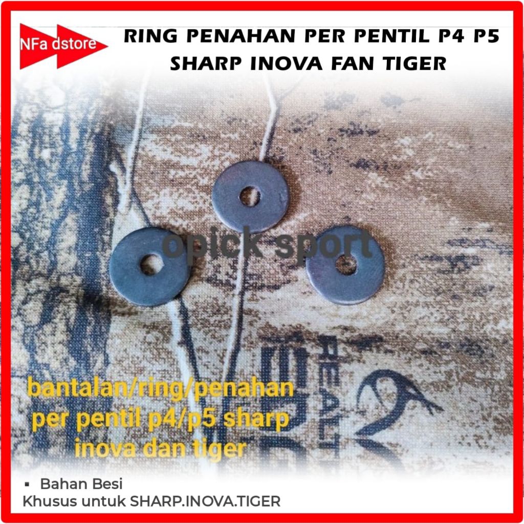 Ring / Penahan Per Pentil P4 dan P5 Sharp.Inova.Tiger
