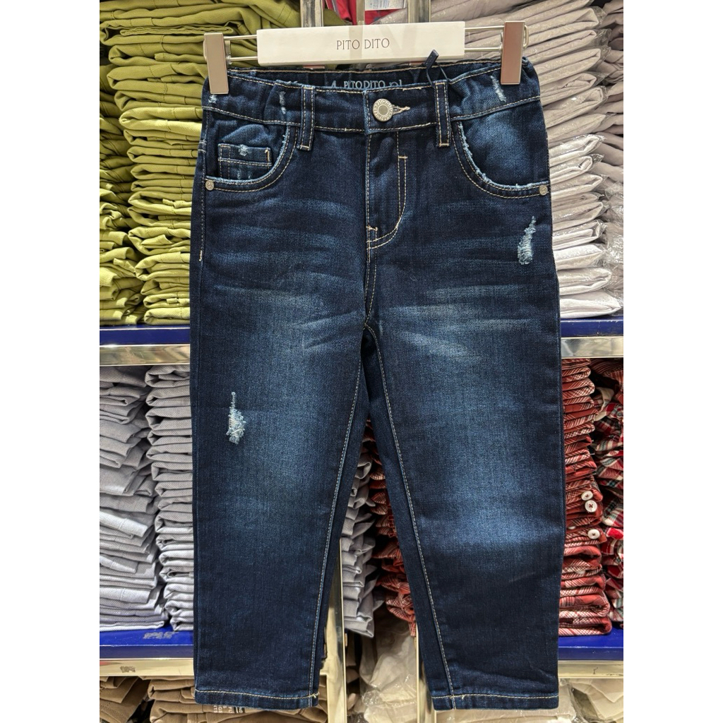 CELANA JEANS PANJANG ANAK LAKI LAKI ORI PITO DITO (4-14 Tahun)