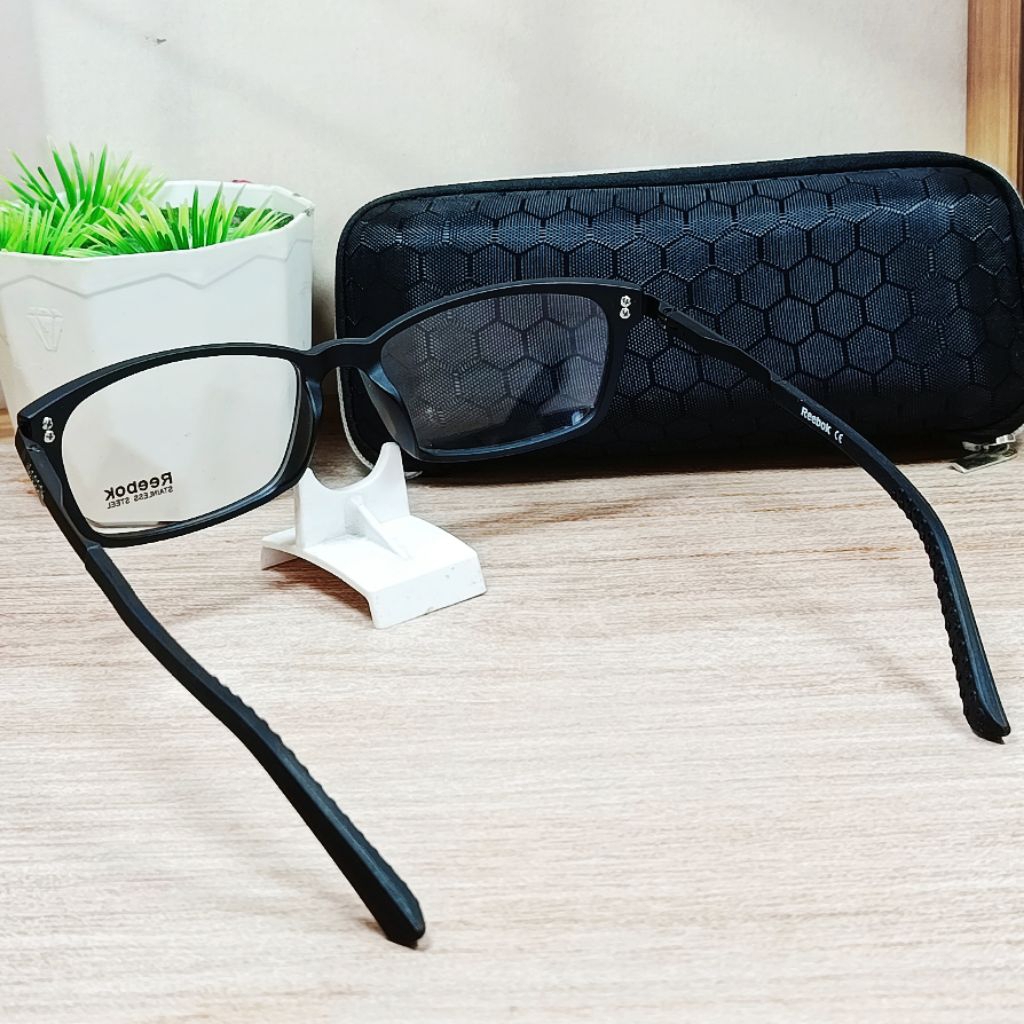 anti fog/embun kacamata baca plus progresif bluecromic lensa Domas