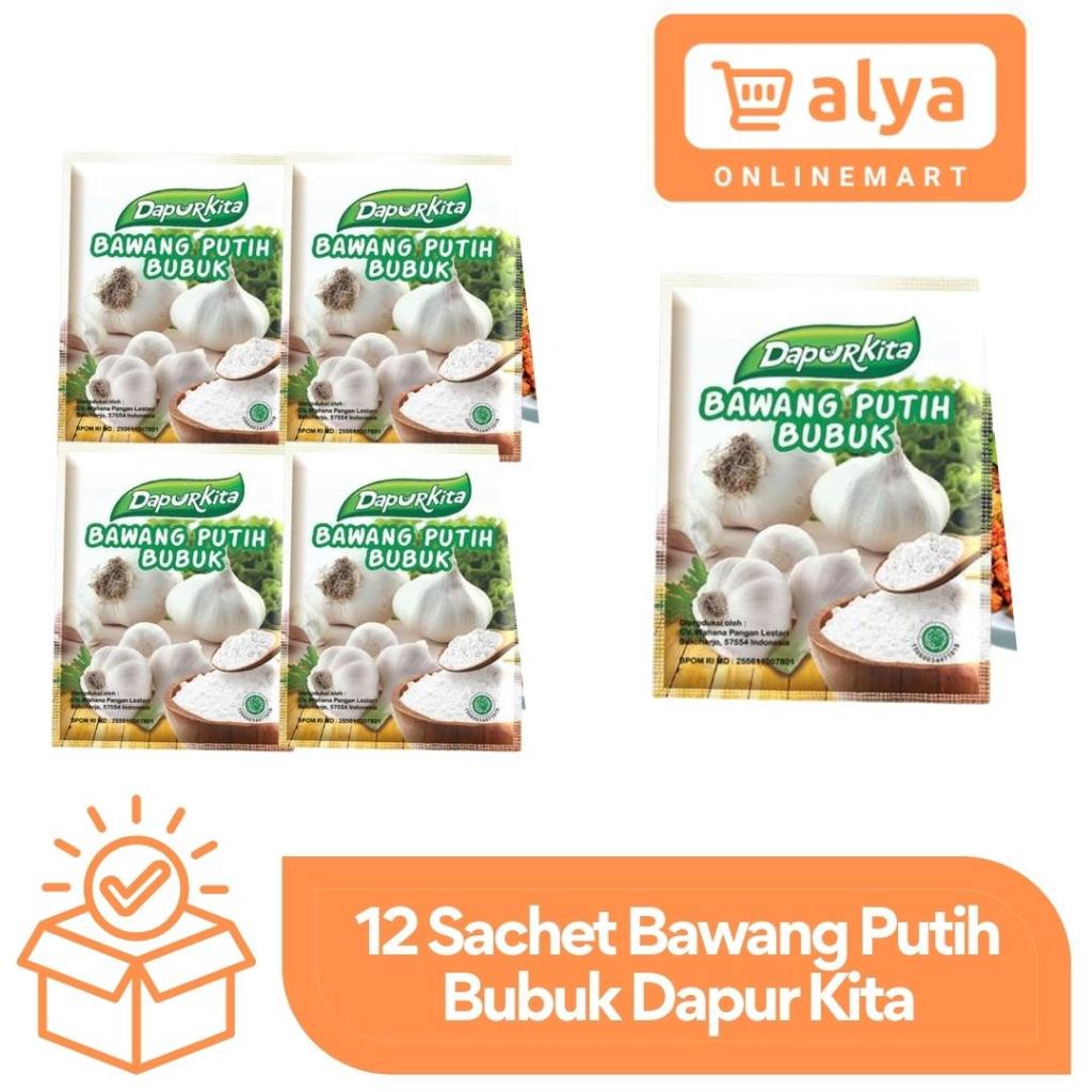 12 Sachet Bawang Putih Bubuk Halal Dapur Kita