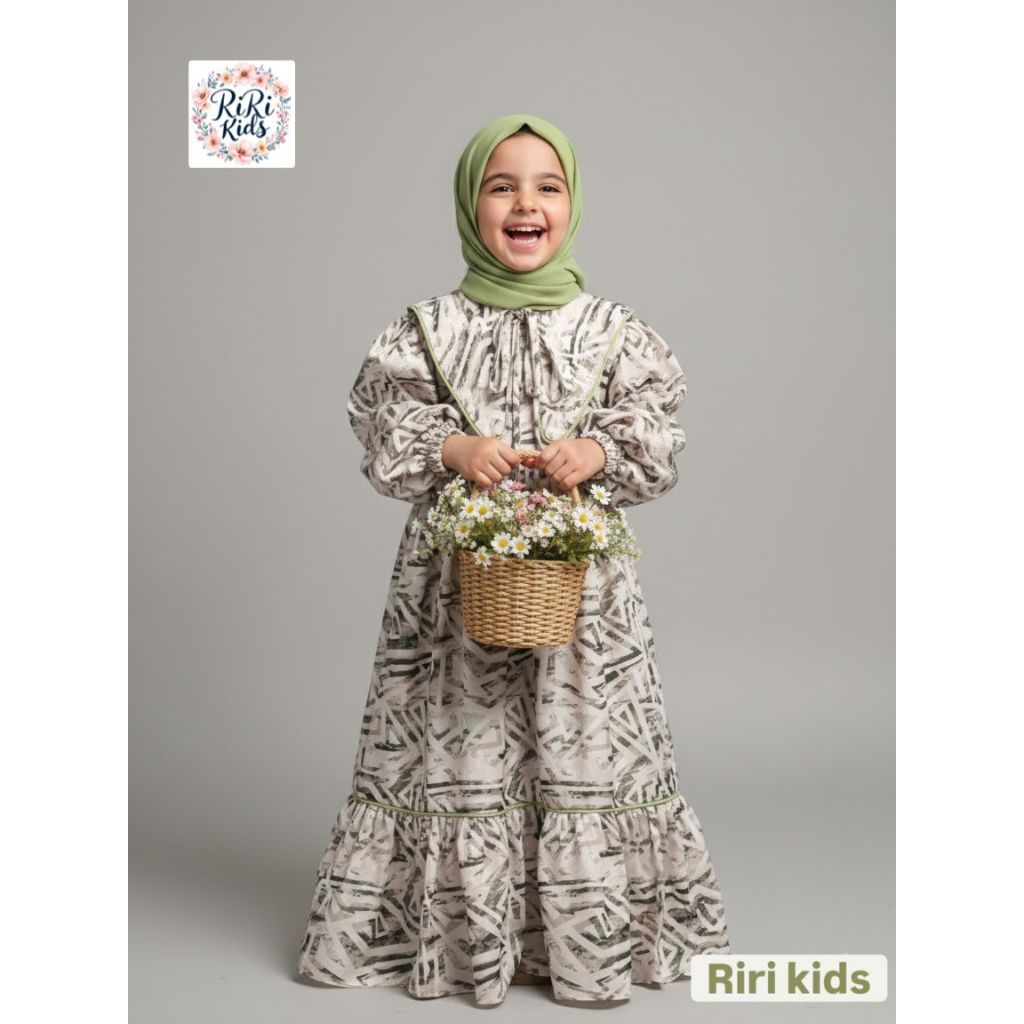 MAHADONA KIDS SET SYARI GAMIS ANAK BY RIRI KIDS