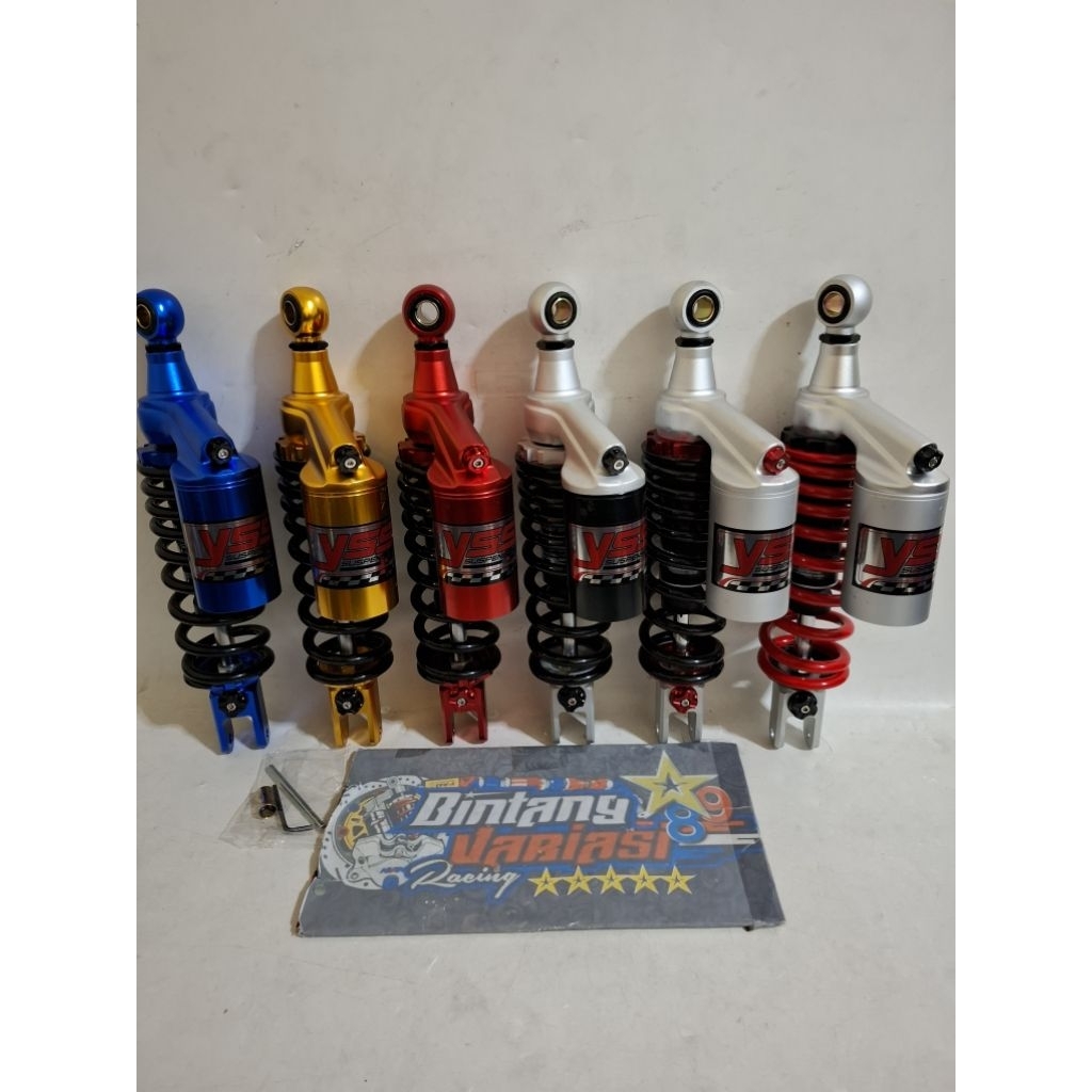 NEW ~SHOCK SHOCKBREAKER COPY YSS MODEL G-PLUS SERIES  SINGLE TABUNG ATAS UK 310MM & 330MM UNIVERSAL 