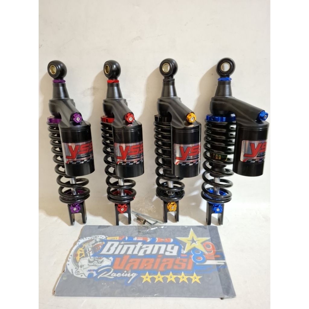 NEW ~SHOCK SHOCKBREAKER COPY YSS MODEL G-PLUS SERIES  SINGLE TABUNG ATAS UK 310MM & 330MM UNIVERSAL 