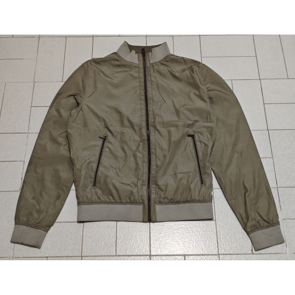 Jaket Casual Bomber Zara Man Abu