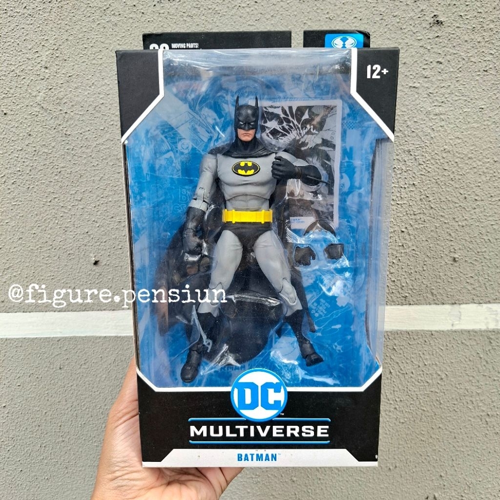 DC MULTIVERSE MCFARLANE BATMAN BLACK SUIT VARIANT KNIGHTFALL ACTION FIGURE