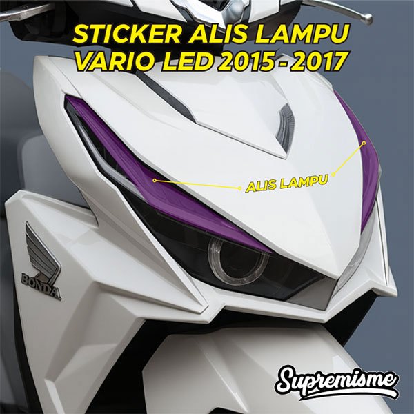 Stiker Alis Lampu Vario Led 2015 2017 | Stiker Lampu Alis Vario Led 2015 2017