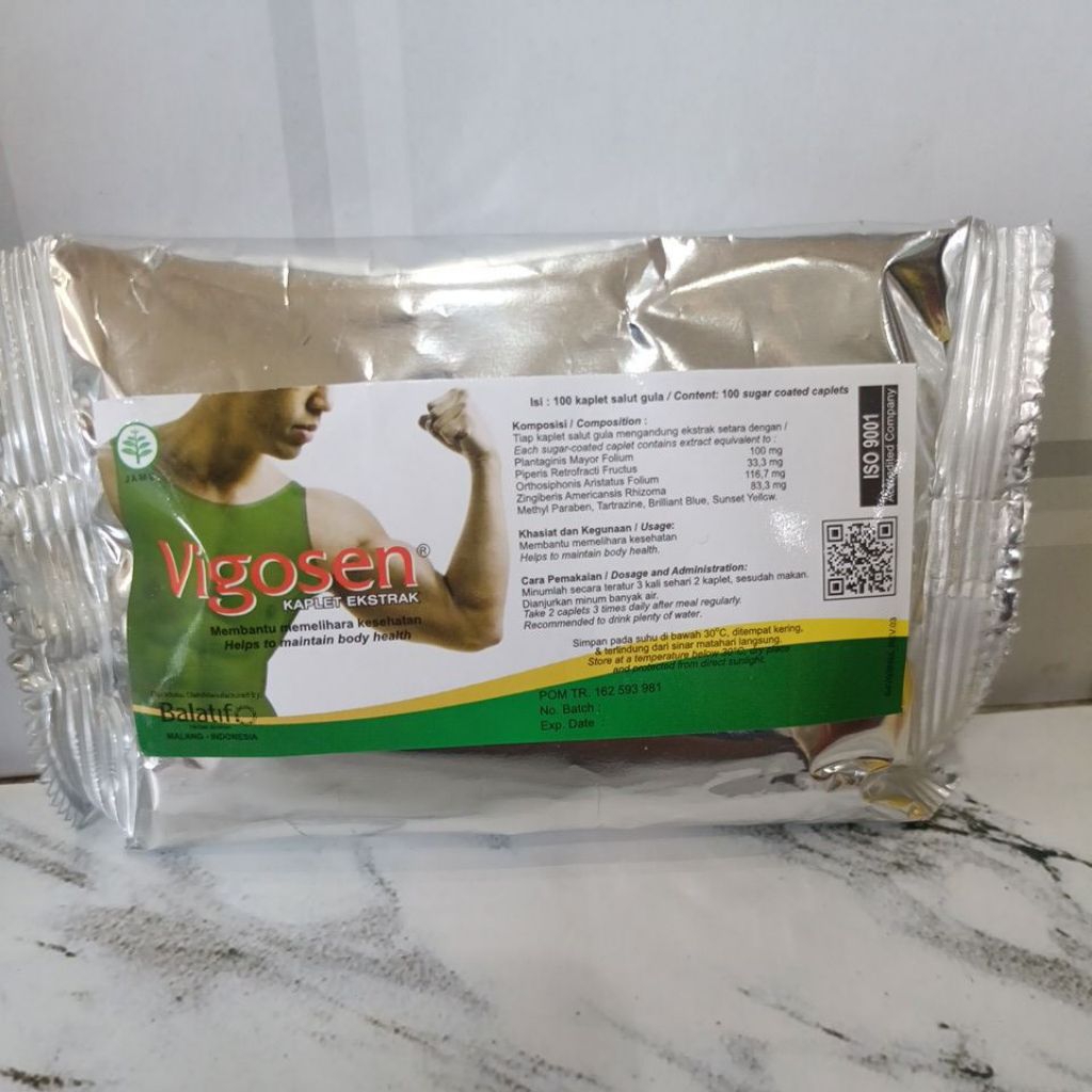 VIGOSEN HIJAU KAPLET EKSTRAK