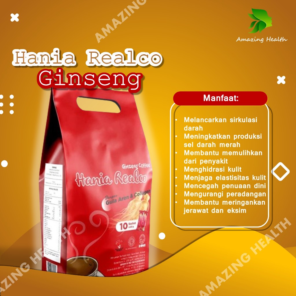 HANIA REALCO KOPI GINSENG HNI