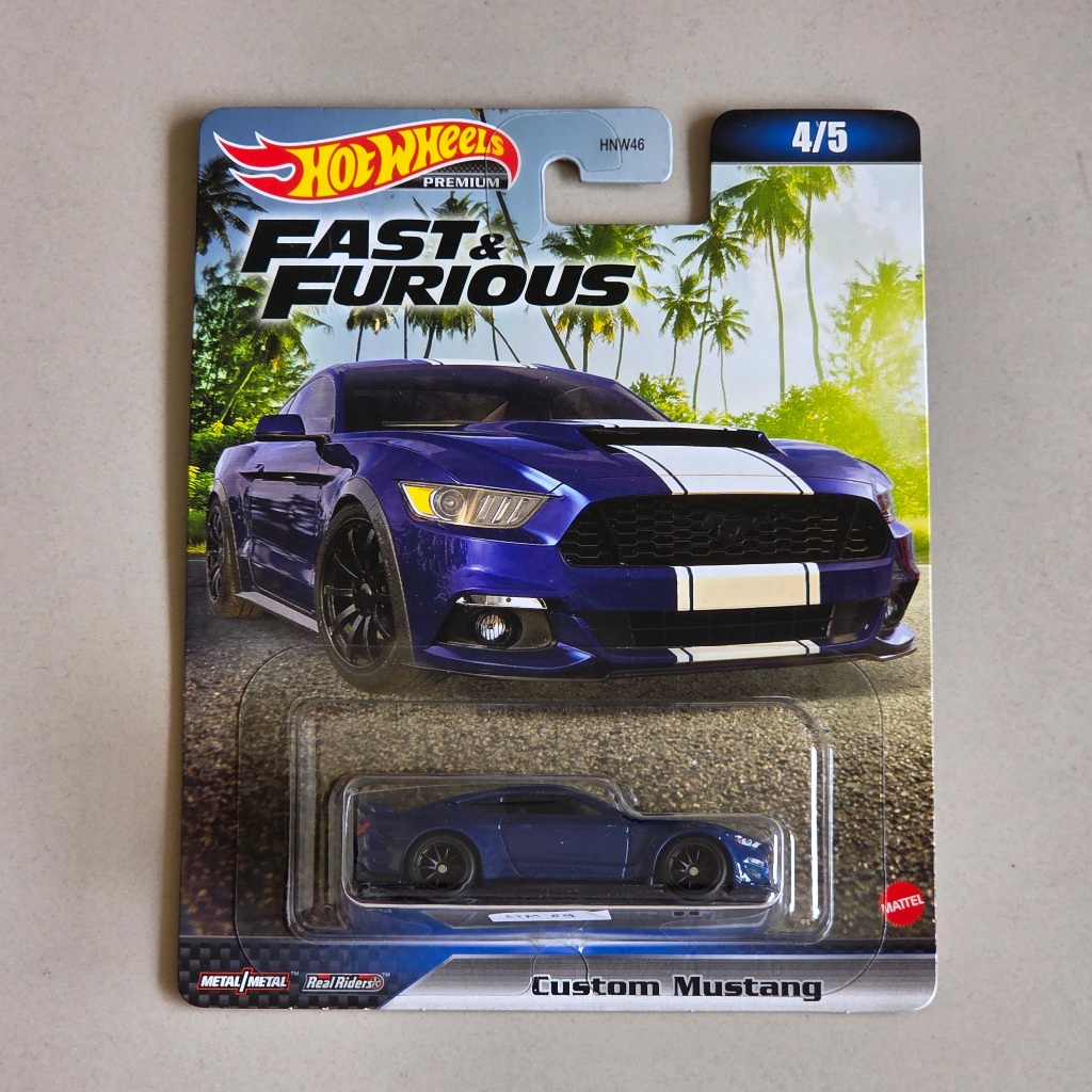Hot Wheels Premium Fast & Furious Custom Mustang